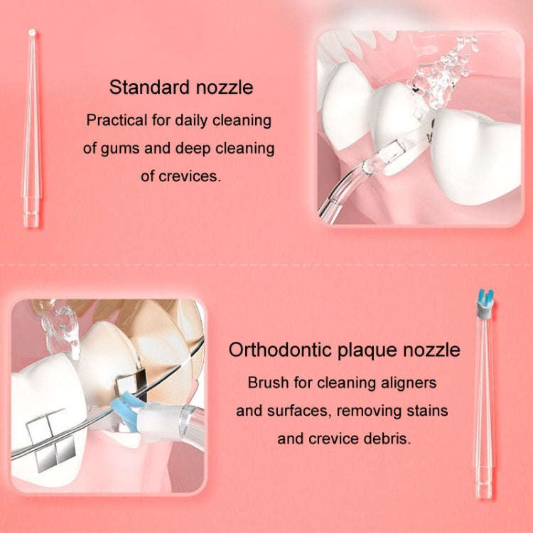 Oral Irrigator Accessories Home Oral Cleaning Teeth Cleaner Nozzle, Style: Orthodontic Nozzle - Oral Irrigators by buy2fix | Online Shopping UK | buy2fix