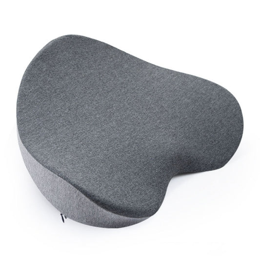 BEWALKER Memory Foam Office Seat Cushion Heart Shape Hip Chair Cushion(Grey) - Cushions & Pillows by BEWALKER | Online Shopping UK | buy2fix