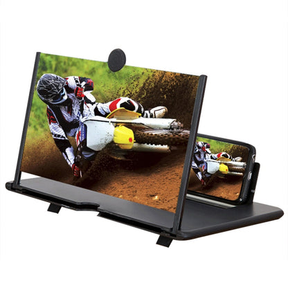 Pull-Out Folding Phone Screen Amplifier HD Anti-Blue Light Magnifying Glass, Color: 14-inch-White - Screen Magnifier by buy2fix | Online Shopping UK | buy2fix