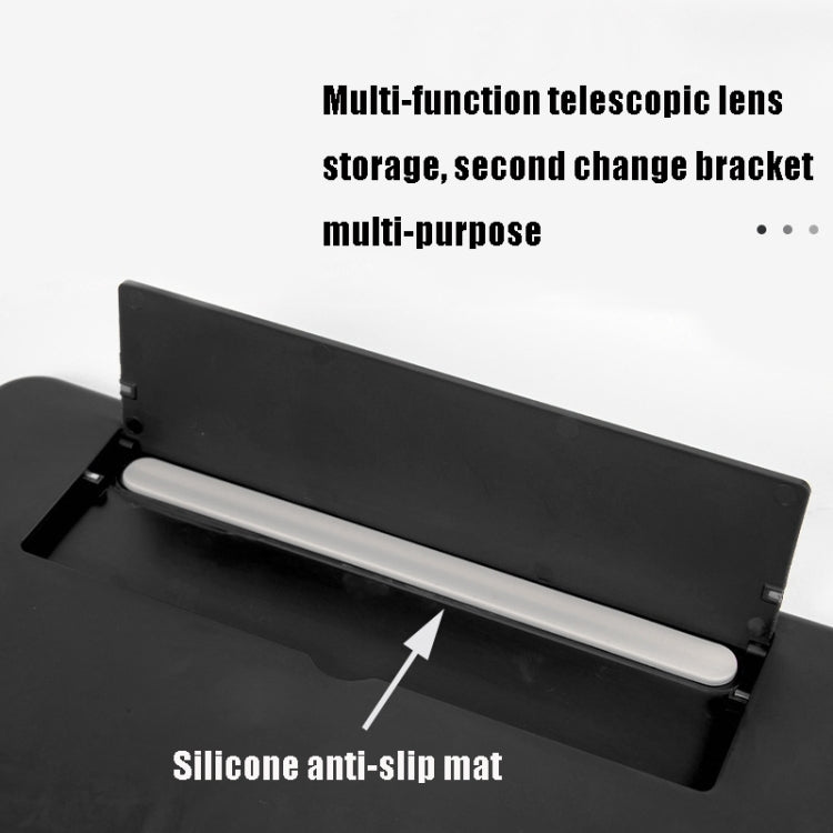 Pull-Out Folding Phone Screen Amplifier HD Anti-Blue Light Magnifying Glass, Color: 16-inch-White - Screen Magnifier by buy2fix | Online Shopping UK | buy2fix