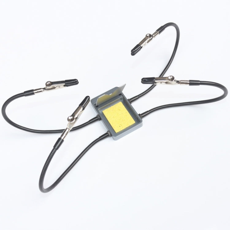 6pcs /Set Soldering Iron Multifunctional Bracket Welding Station Solder Holder Branding Iron Stand - Soldering Iron Stand by buy2fix | Online Shopping UK | buy2fix