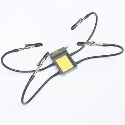 6pcs /Set Soldering Iron Multifunctional Bracket Welding Station Solder Holder Branding Iron Stand - Soldering Iron Stand by buy2fix | Online Shopping UK | buy2fix