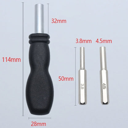 For N64/NGC/SFC Game Console Disassembly Hardware Tools Screwdriver Accessories, Model: 4.5mm Sleeve by buy2fix