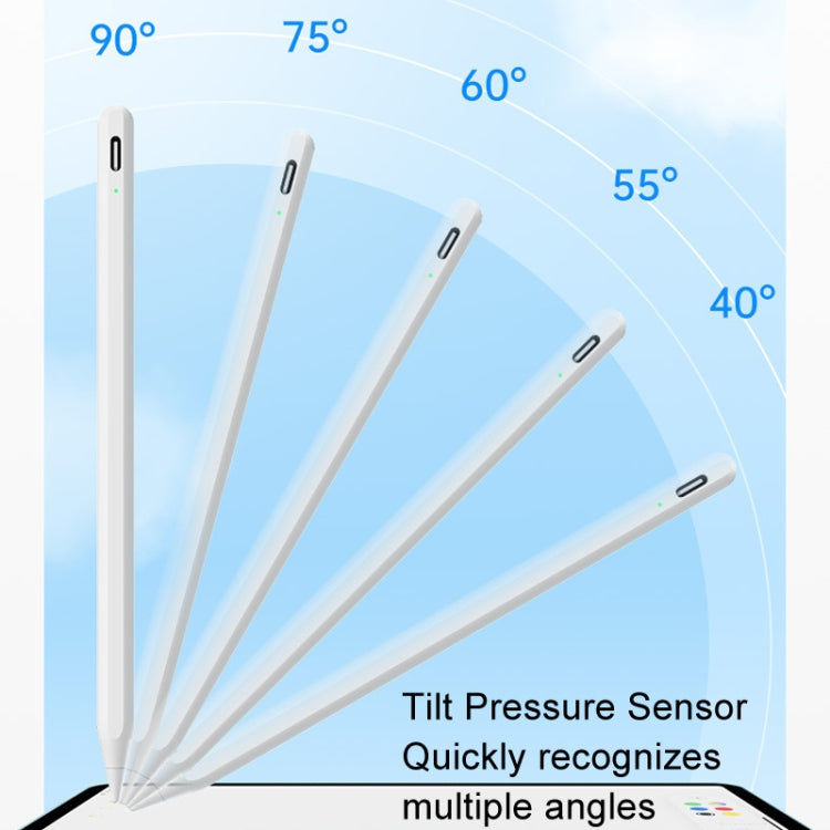 Fast Charge+Touch Switch+Bluetooth Function Anti-false Touch Capacitive Pen for iPad 2018 or Later(White) - Stylus Pen by buy2fix | Online Shopping UK | buy2fix