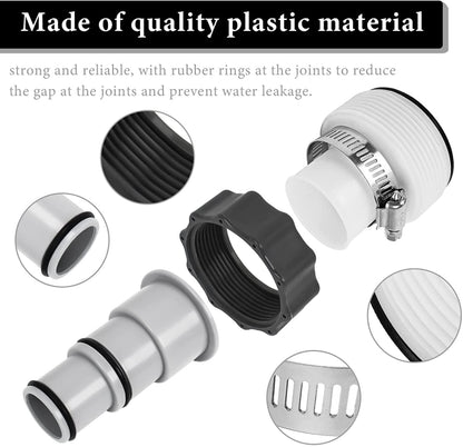 For Intex Pool Hose Adapter with Internal Thread, Spec: A Set - Swimming Pool Parts by buy2fix | Online Shopping UK | buy2fix