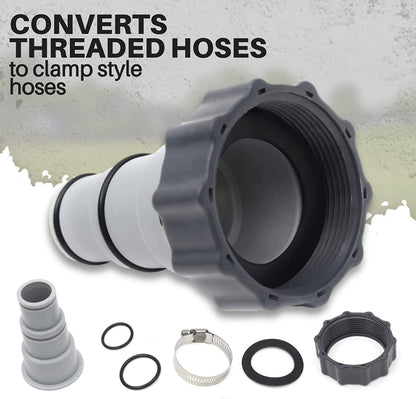 For Intex Pool Hose Adapter with Internal Thread, Spec: B Set - Swimming Pool Parts by buy2fix | Online Shopping UK | buy2fix