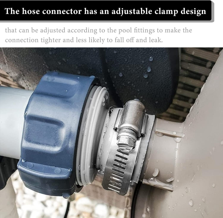 For Intex Pool Hose Adapter with Internal Thread, Spec: A Set - Swimming Pool Parts by buy2fix | Online Shopping UK | buy2fix