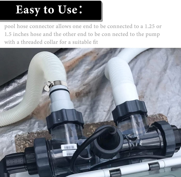 For Intex Pool Hose Adapter with Internal Thread, Spec: B Set - Swimming Pool Parts by buy2fix | Online Shopping UK | buy2fix