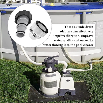 For Intex Pool Hose Adapter with Internal Thread, Spec: A Set - Swimming Pool Parts by buy2fix | Online Shopping UK | buy2fix