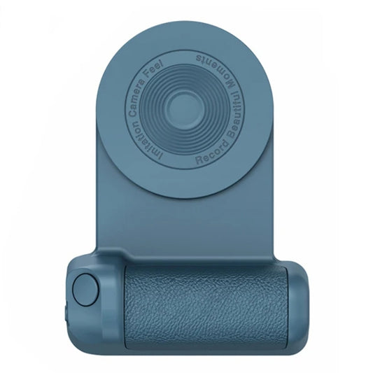 Camera Shape Bluetooth Magnetic Rotating Photo Handle Desktop Stand, Color: Dark Blue Upgraded Model - Phone Remote Control by buy2fix | Online Shopping UK | buy2fix