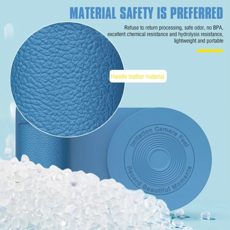 Camera Shape Bluetooth Magnetic Rotating Photo Handle Desktop Stand, Color: Dark Blue Basic Model - Phone Remote Control by buy2fix | Online Shopping UK | buy2fix