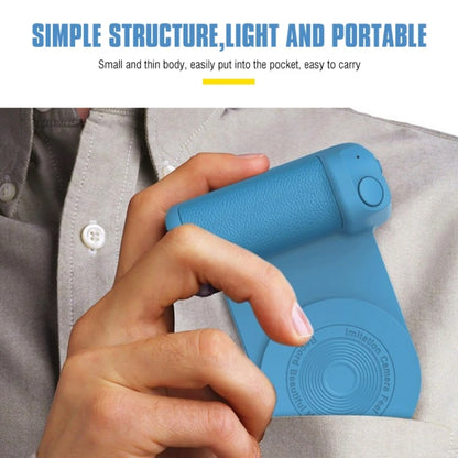 Camera Shape Bluetooth Magnetic Rotating Photo Handle Desktop Stand, Color: Black Upgraded Model - Phone Remote Control by buy2fix | Online Shopping UK | buy2fix