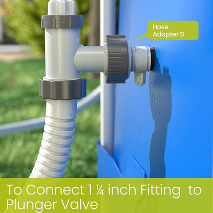 For Intex Pool Pump Fittings 10722 / 25009 Type B Hose Adapter(1pc) - Swimming Pool Parts by buy2fix | Online Shopping UK | buy2fix