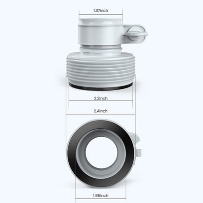 For Intex Pool Pump Fittings 10722 / 25009 Type B Hose Adapter(1pc) - Swimming Pool Parts by buy2fix | Online Shopping UK | buy2fix
