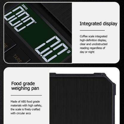 Charging Model 1kg/0.1g Portable Toolbox Digital Scale Jewelry Weighing Tool with Timing - Jewelry Scales by buy2fix | Online Shopping UK | buy2fix