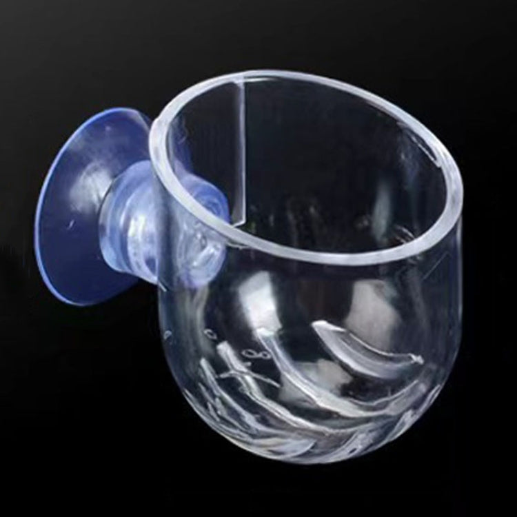 Acrylic Transparent Feeding Ring Fish Tank Feeder Floating Fixed Fish Feeder, Specification: Red Bug Cup - Feeders by buy2fix | Online Shopping UK | buy2fix