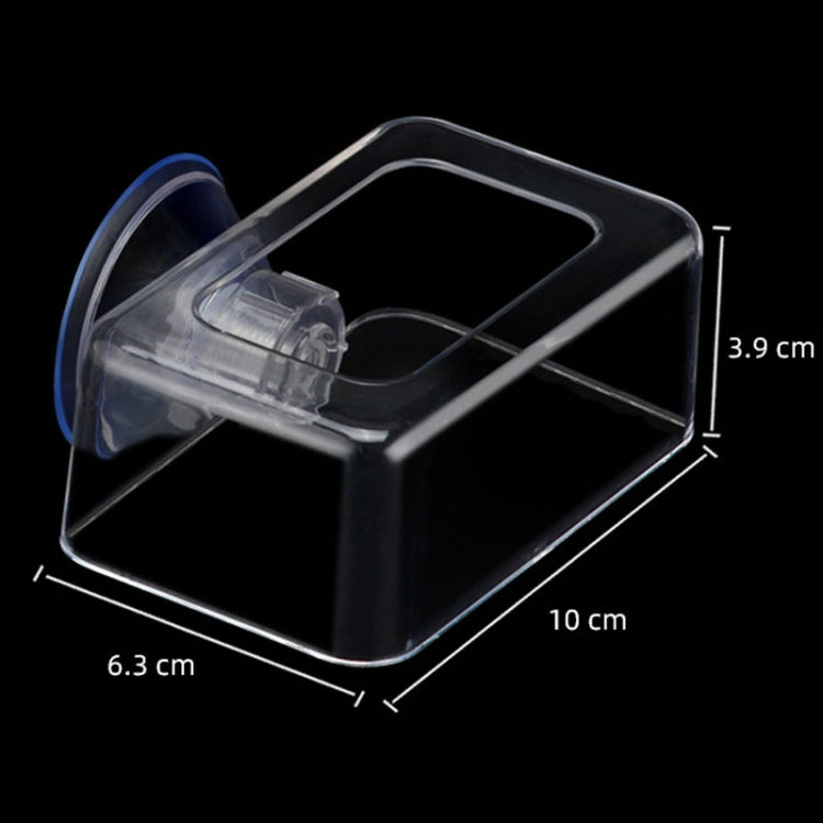 Acrylic Transparent Feeding Ring Fish Tank Feeder Floating Fixed Fish Feeder, Specification: Small Square - Feeders by buy2fix | Online Shopping UK | buy2fix