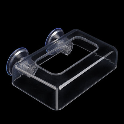 Acrylic Transparent Feeding Ring Fish Tank Feeder Floating Fixed Fish Feeder, Specification: Large Square - Feeders by buy2fix | Online Shopping UK | buy2fix