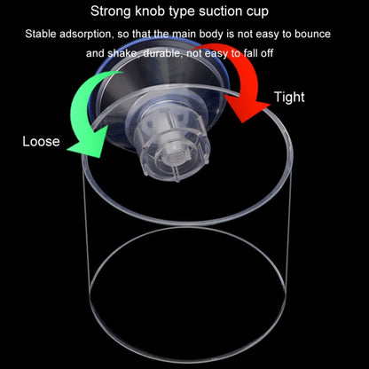 Acrylic Transparent Feeding Ring Fish Tank Feeder Floating Fixed Fish Feeder, Specification: Small Square - Feeders by buy2fix | Online Shopping UK | buy2fix