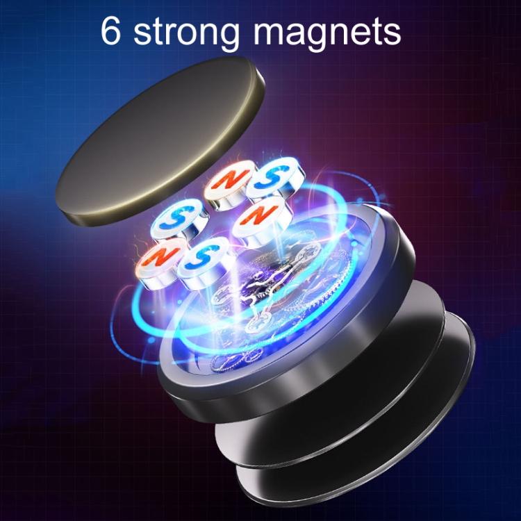 D35 Zero Gravity Car Steering Wheel Phone Navigation Mount Sticky Metal Magnetic Holder by buy2fix