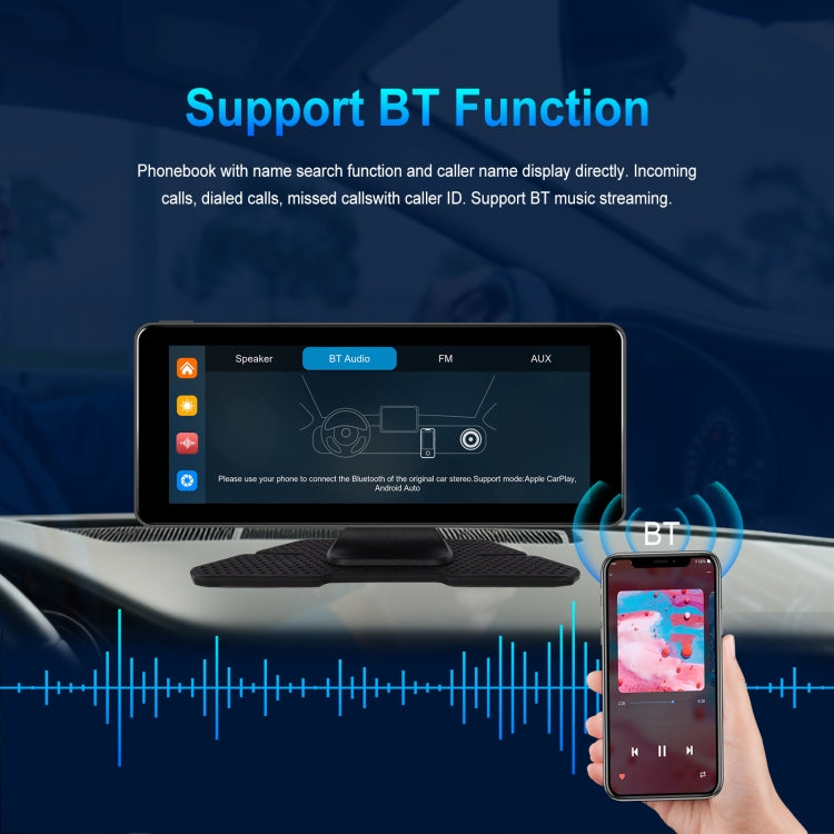 6.86 Inch 4KDVR Smart Screen Player, Specification: Standard+64G Memory Card - Car MP3 & MP4 & MP5 by buy2fix | Online Shopping UK | buy2fix