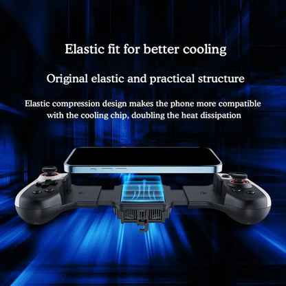 Mobile Phone Gaming Controller with Cooler & 2 Back Button Macro Programmable(Black) - Controller Gamepad by buy2fix | Online Shopping UK | buy2fix