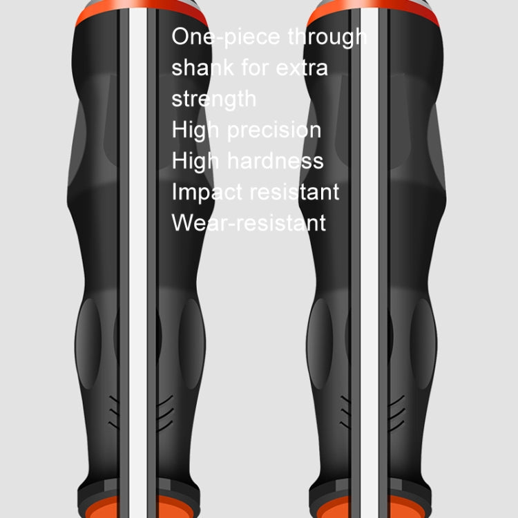 BOLEEI 9.5x300mm Straight Heart Piercing Knockable Screwdriver Convertible Tool by BOLEEI