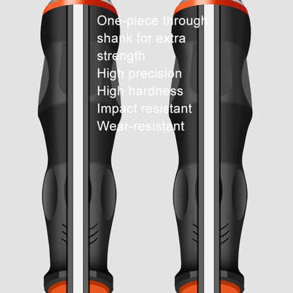 BOLEEI 9.5x300mm Straight Heart Piercing Knockable Screwdriver Convertible Tool by BOLEEI