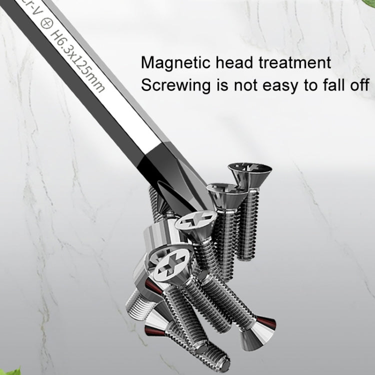 BOLEEI 9.5x300mm Straight Heart Piercing Knockable Screwdriver Convertible Tool by BOLEEI