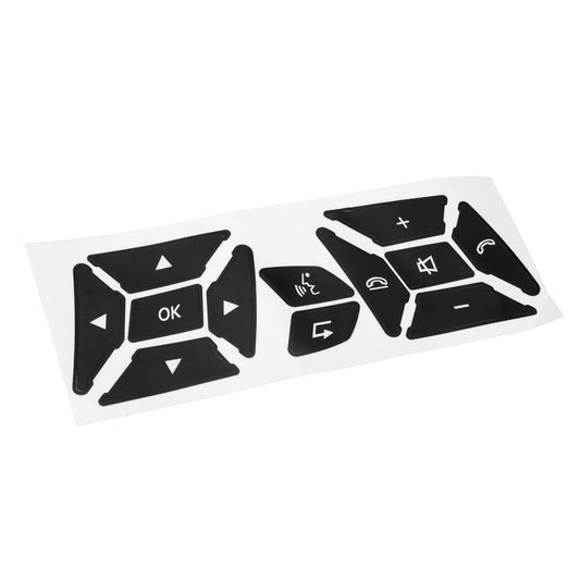 For Mercedes-Benz GLK350/C-Class CLS/C218/SLK/W172/W204K Steering Wheel Button Repair Sticker by buy2fix