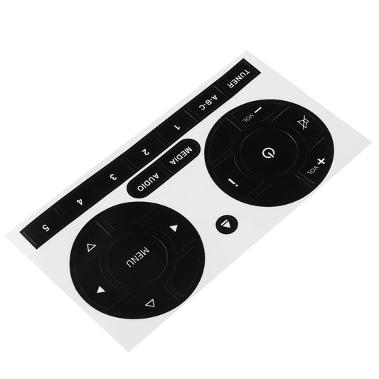 For Fiat 500 Multimedia Button Repair Sticker by buy2fix