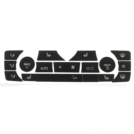 For BMW E90/E91/E92/330I 2006-2011 Air Conditioning Panel Button Repair Sticker