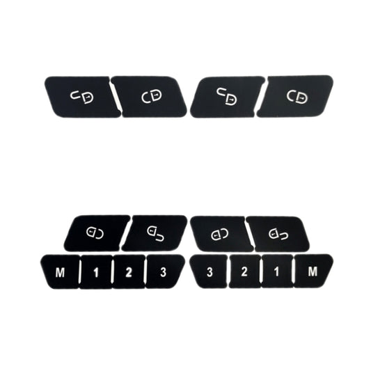 For Mercedes Benz W204/C300 2007-2014 Inner Door Switch Button Repair Sticker(Style 2) by buy2fix