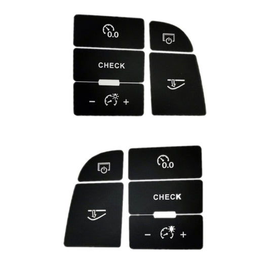 For Audi A6/A6L 2005-2011 Central Control Button Repair Sticker(For Left Driving) by buy2fix