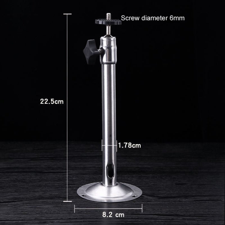 Hanging Stainless Steel Camera Bracket 360 Degree Adjustable Universal Surveillance Mounting Holder by buy2fix