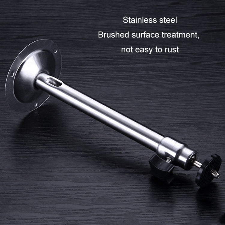 Hanging Stainless Steel Camera Bracket 360 Degree Adjustable Universal Surveillance Mounting Holder by buy2fix