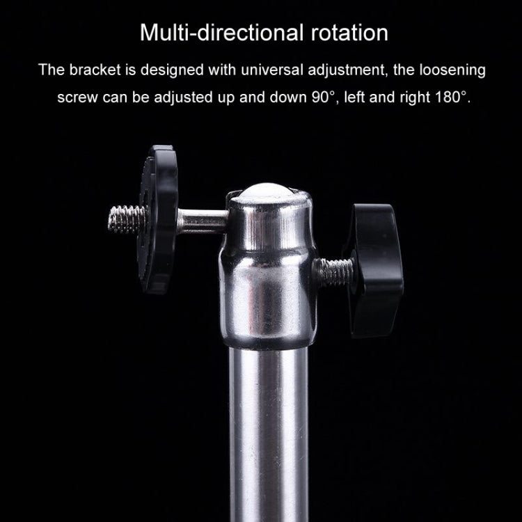 Hanging Stainless Steel Camera Bracket 360 Degree Adjustable Universal Surveillance Mounting Holder by buy2fix