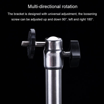 Hanging Stainless Steel Camera Bracket 360 Degree Adjustable Universal Surveillance Mounting Holder by buy2fix