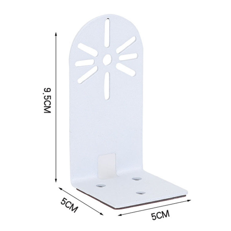 Nail-free Wall Mount Camera Bracket PTZ Version Hole-free Camera Surveillance Bracket(White) by buy2fix