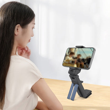 H2 Pro Multifunctional Folding 360-degree Rotating Travel Mobile Phone Lazy Holder(Black) - Lazy Bracket by buy2fix | Online Shopping UK | buy2fix