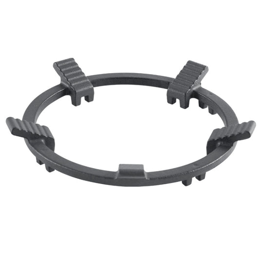 Gas Stove Anti-Slip Rack Cast Iron Anti-Slip Wok Support Ring(Black)
