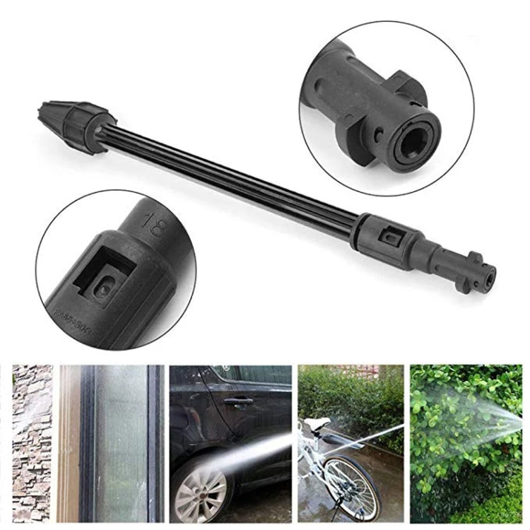 For Karcher K-Series / LAVOR Long Rod Universal Swivel Nozzle High Pressure Car Wash Sprayer Parts(No. 3) by buy2fix