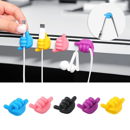 Car Front Storage Hook Desk Organization, Random Color Delivery, Size: 5pcs Large by buy2fix