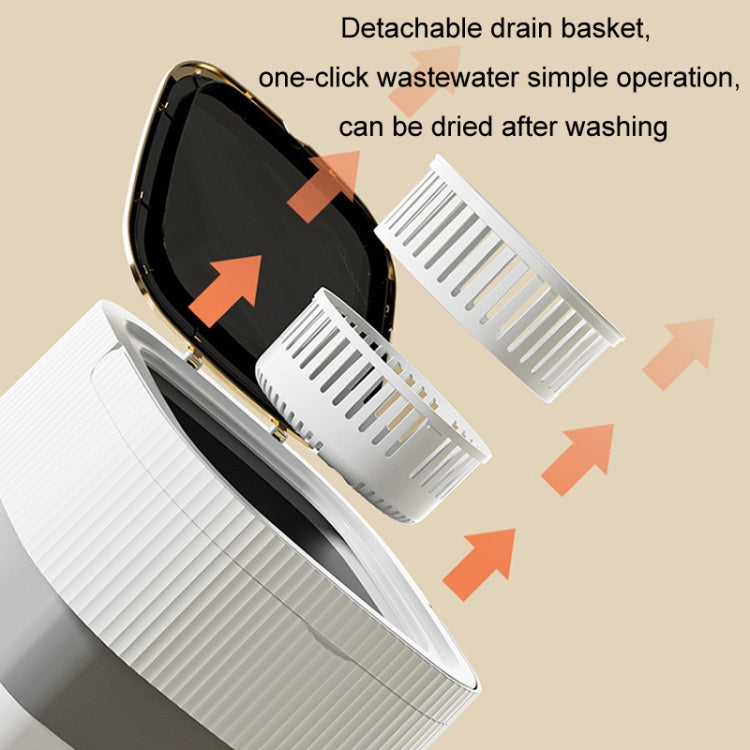 Small Portable Folding Multifunctional Underwear Washing Machine, Color: 40W Gray(UK Plug) - Washing Machines & Accessories by buy2fix | Online Shopping UK | buy2fix