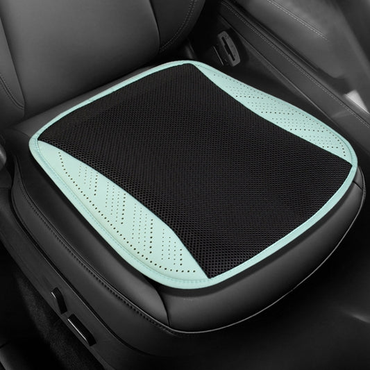 Car USB Summer Cool Ventilated Breathable Seat Cushion(Blue 8 Sets Fan) by buy2fix
