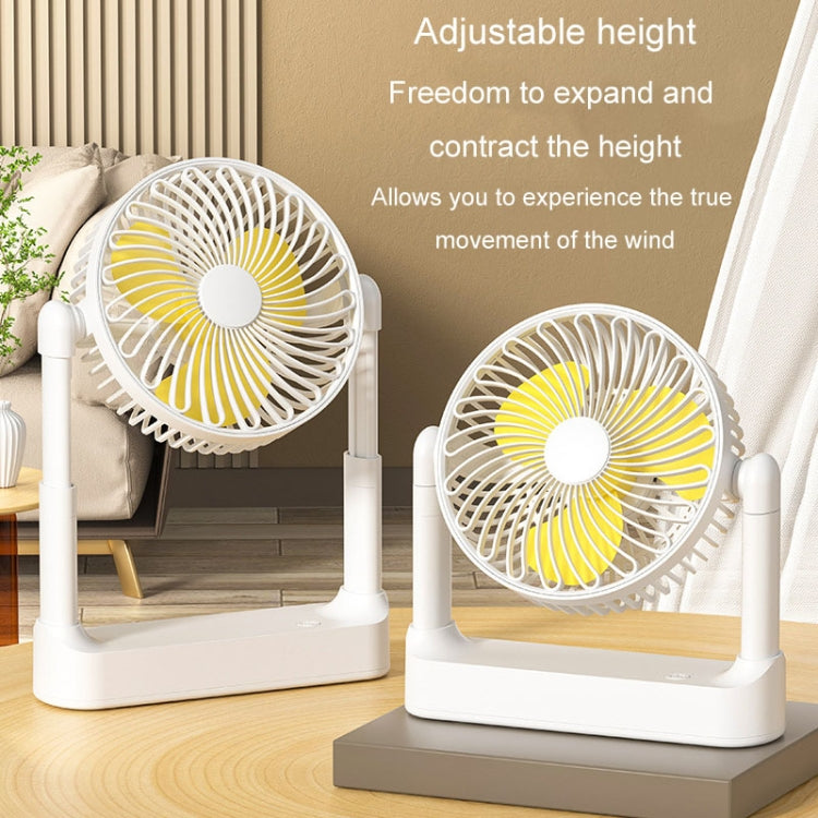 Portable Retractable USB Home Desktop Fan Large Wind Power Outdoor Ceiling Fan, Model: Plug-in Model - Electric Fans by buy2fix | Online Shopping UK | buy2fix