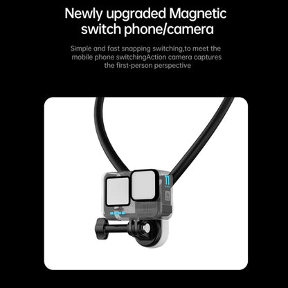 Magnetic Hanging Neck Holder For Mobile Phones/Action Cameras(Star Light Color) -  by buy2fix | Online Shopping UK | buy2fix