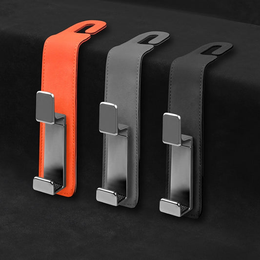 Car Multifunctional Hidden Hook Seat Back Storage Hook(Gray) by buy2fix