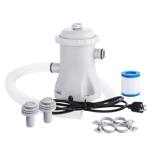 JY-051 110V-240V 330 Gallon Swimming Pool Filter Pump Pool Circulating Cleaner, Spec: UK Plug by buy2fix