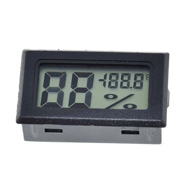 With Probe Digital Thermometer Hygrometer Electronic Temperature Detection Sensor, Model: FY-11 Black - Thermometer by buy2fix | Online Shopping UK | buy2fix